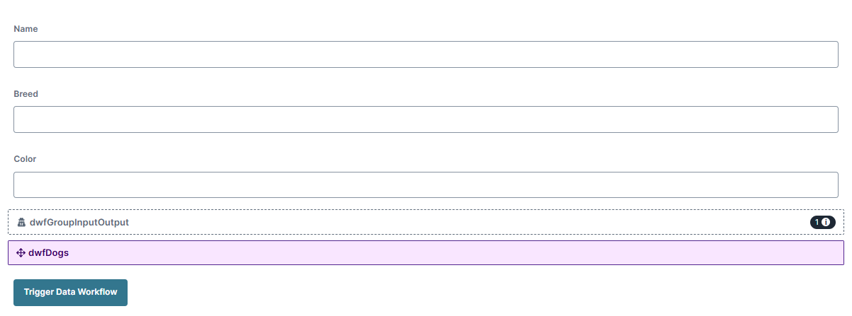 A static image displaying the final configuration output. 